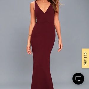 Lulus melora dress- wore once perfect condition